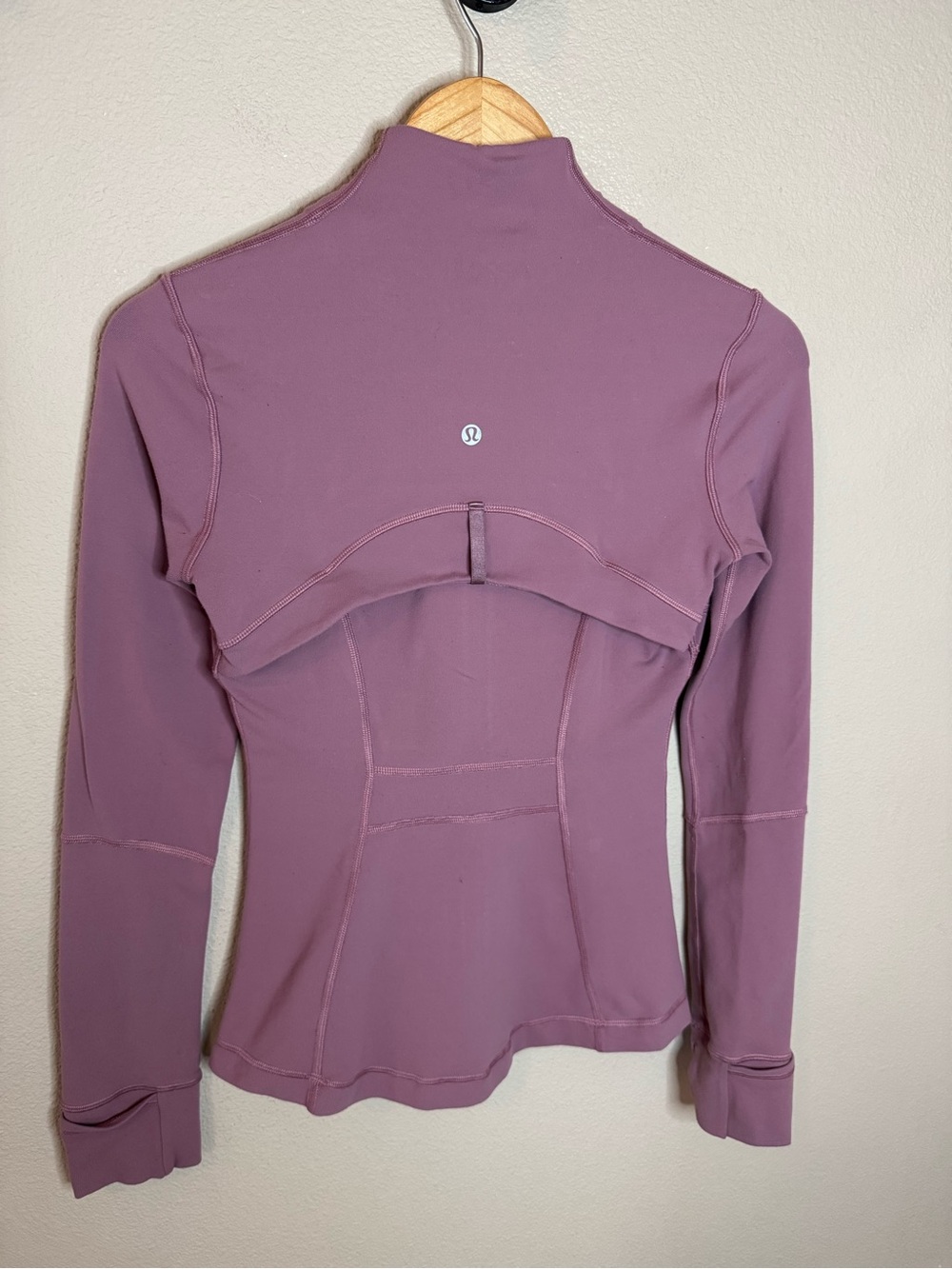 Lululemon Define Jacket Mauve Purple Size 4 Full Zip Yoga Jacket - Picture 5 of 9